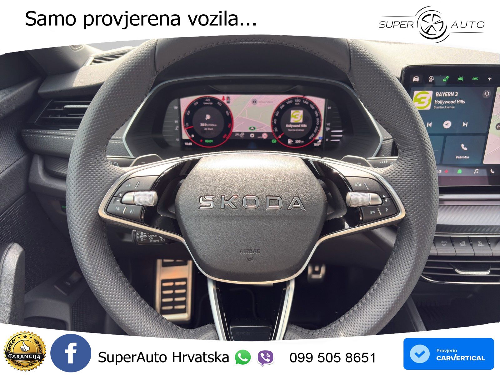 Škoda Octavia Combi 1.5 TSI (150 KS) DSG SportLine LED+GR SJED+ACC