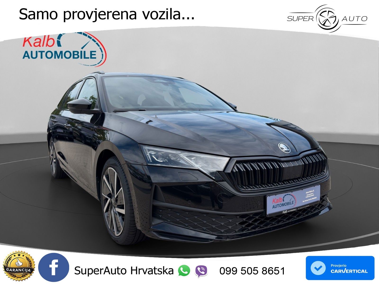 Škoda Octavia Combi 1.5 TSI (150 KS) DSG SportLine LED+GR SJED+ACC