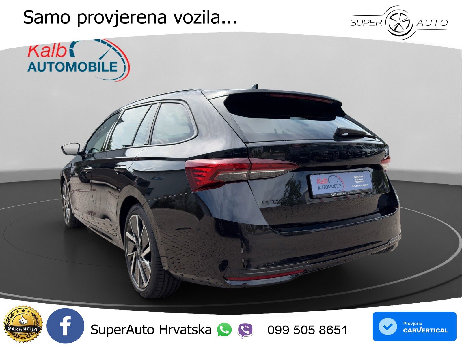 Škoda Octavia Combi 1.5 TSI (150 KS) DSG SportLine LED+GR SJED+ACC