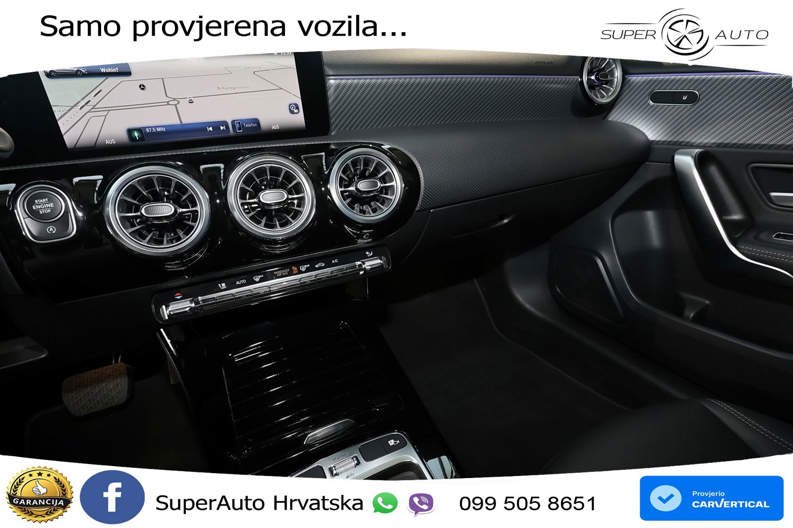 Mercedes-Benz A 180d 8G-DCT LED+GR SJED+ACC