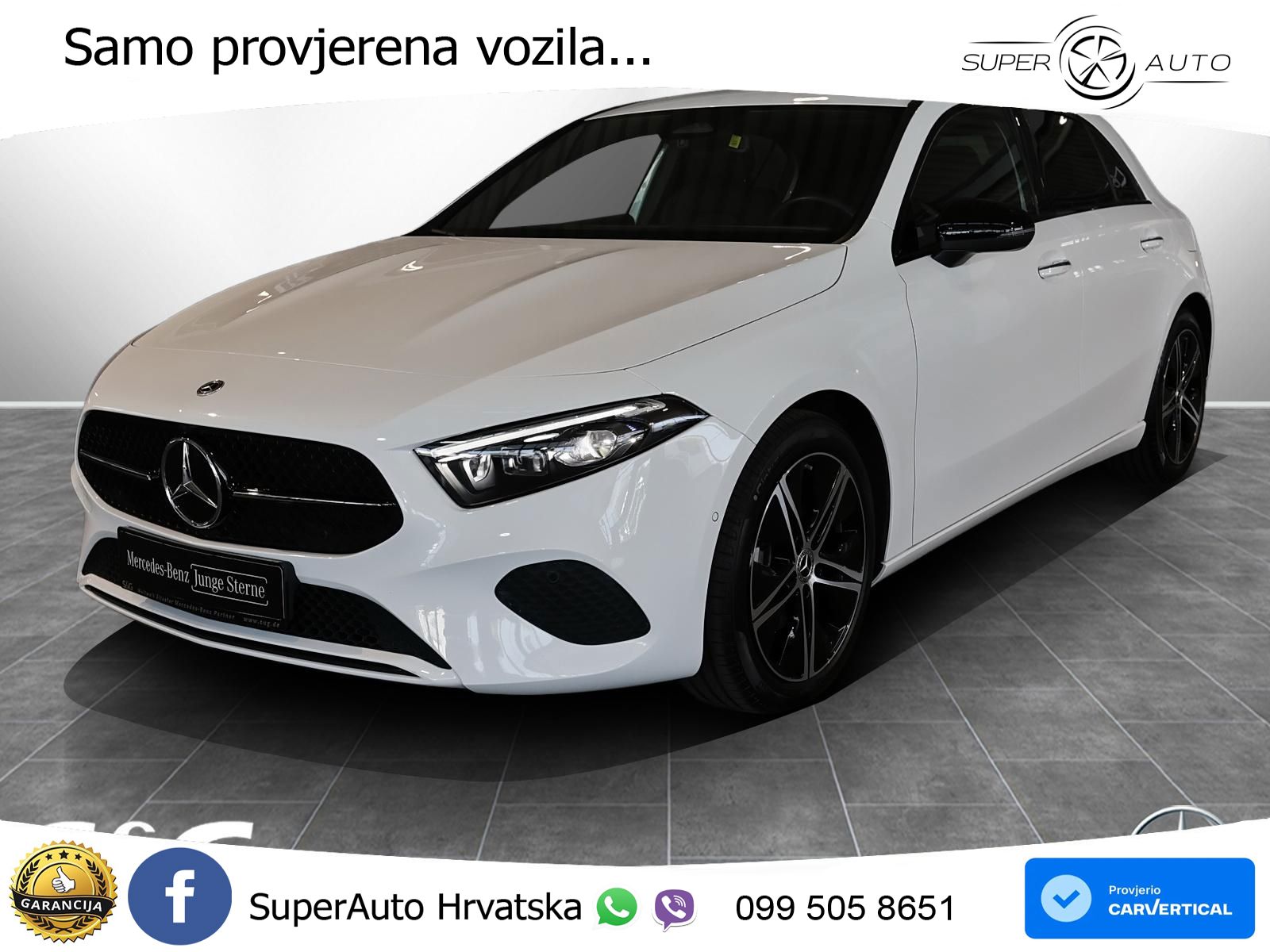 Mercedes-Benz A 180d 8G-DCT LED+GR SJED+ACC