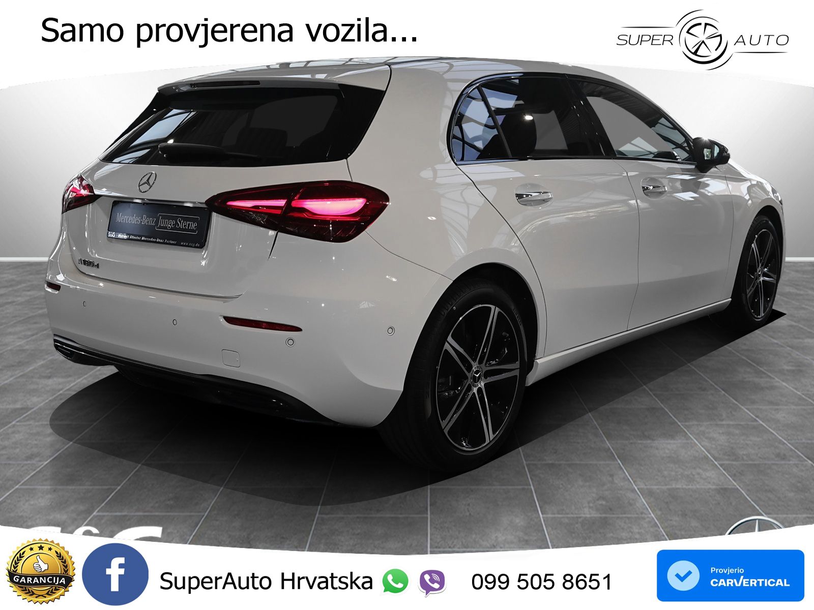 Mercedes-Benz A 180d 8G-DCT LED+GR SJED+ACC