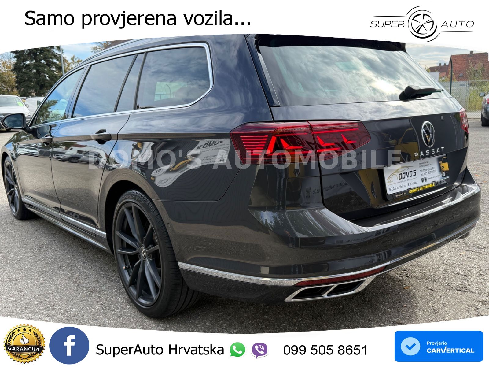 Volkswagen Passat Variant 2.0 TDI (200 KS) DSG R-Line LED+GR SJED+ACC