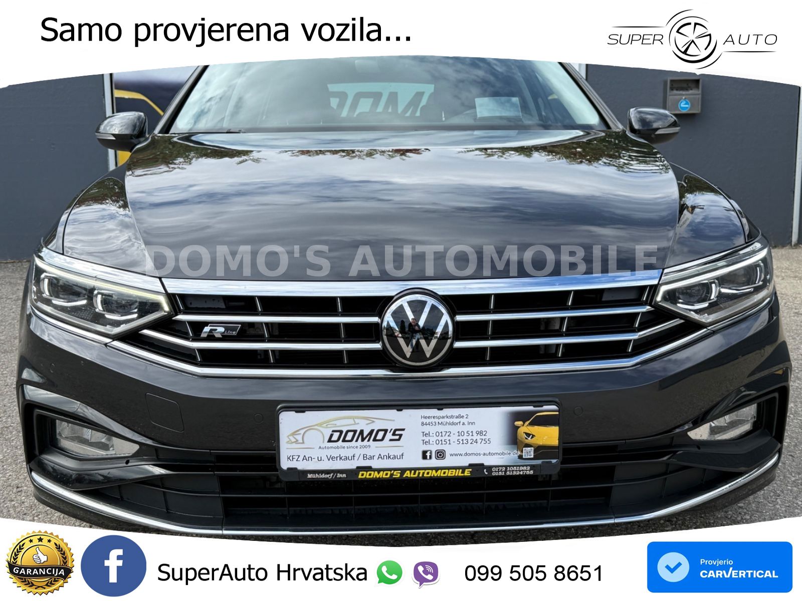 Volkswagen Passat Variant 2.0 TDI (200 KS) DSG R-Line LED+GR SJED+ACC