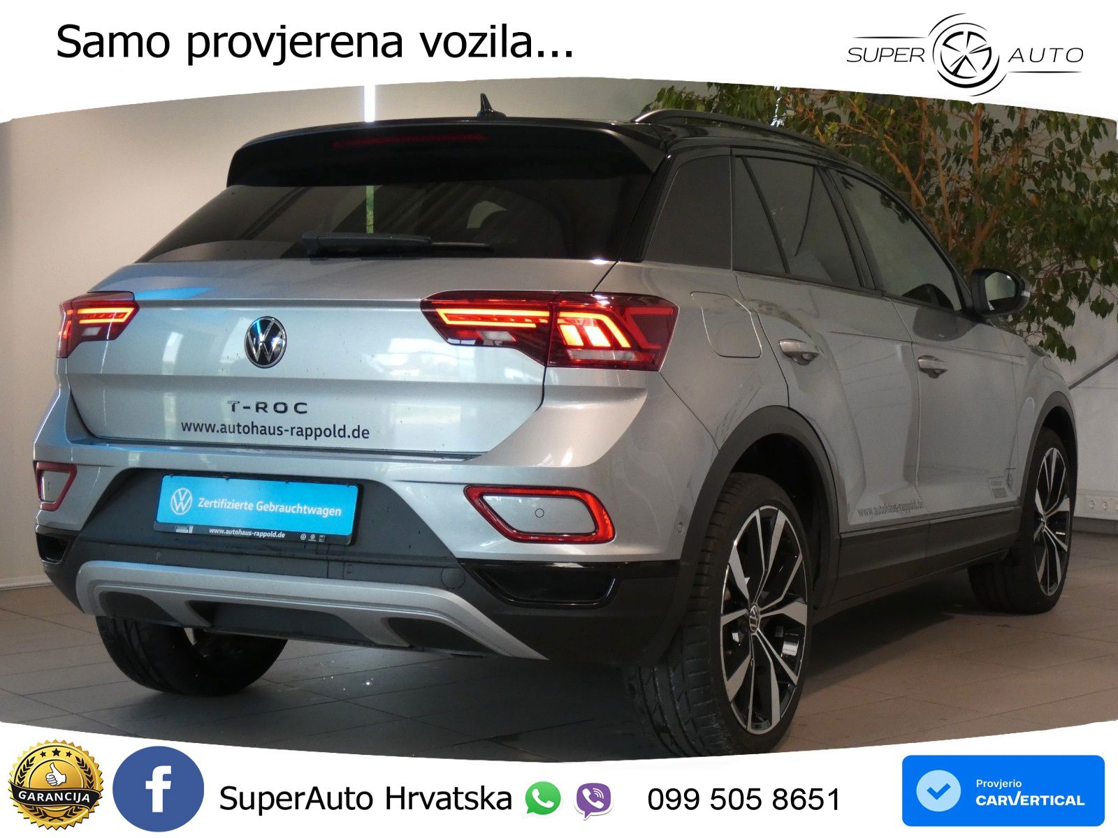 Volkswagen T-Roc I 2.0 TDI (150 KS) DSG LED+GR SJED+ACC