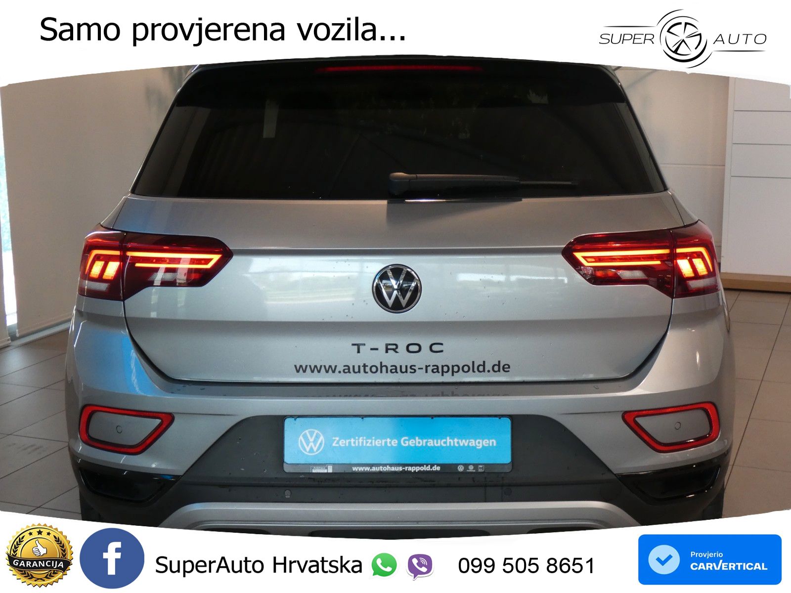 Volkswagen T-Roc I 2.0 TDI (150 KS) DSG LED+GR SJED+ACC