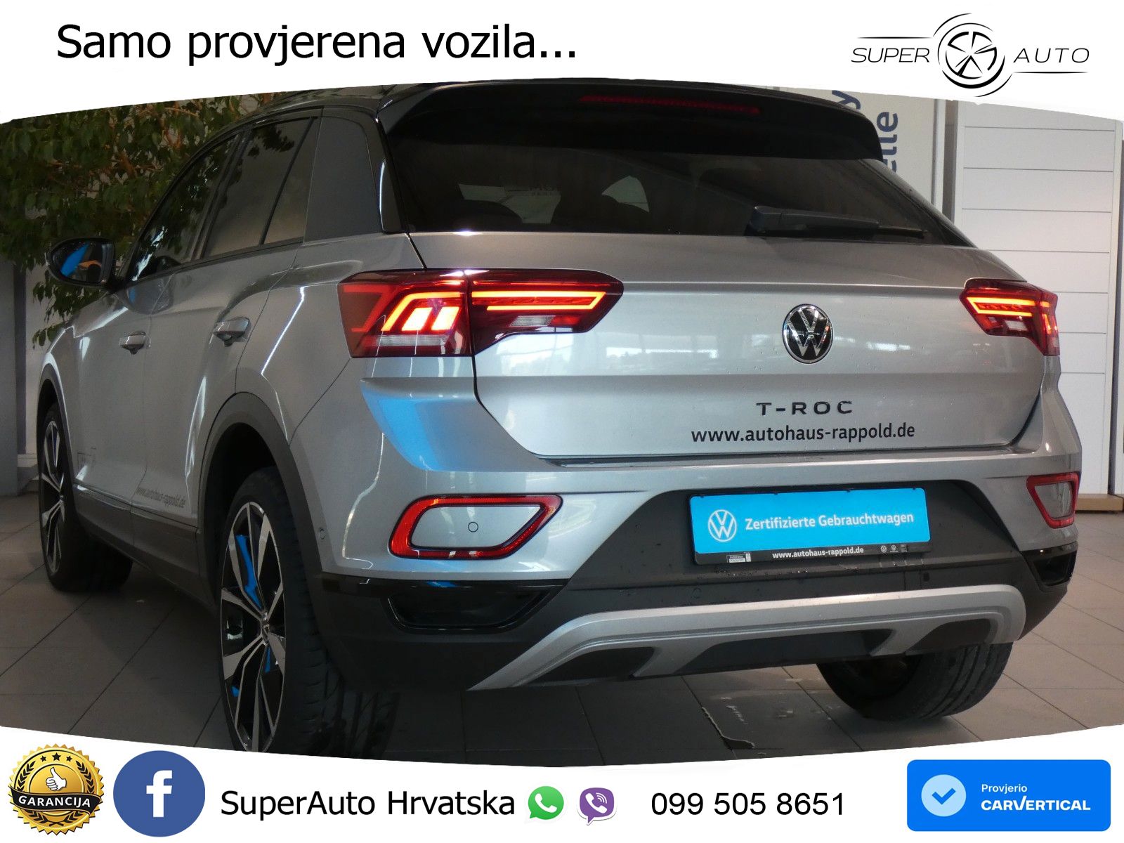 Volkswagen T-Roc I 2.0 TDI (150 KS) DSG LED+GR SJED+ACC