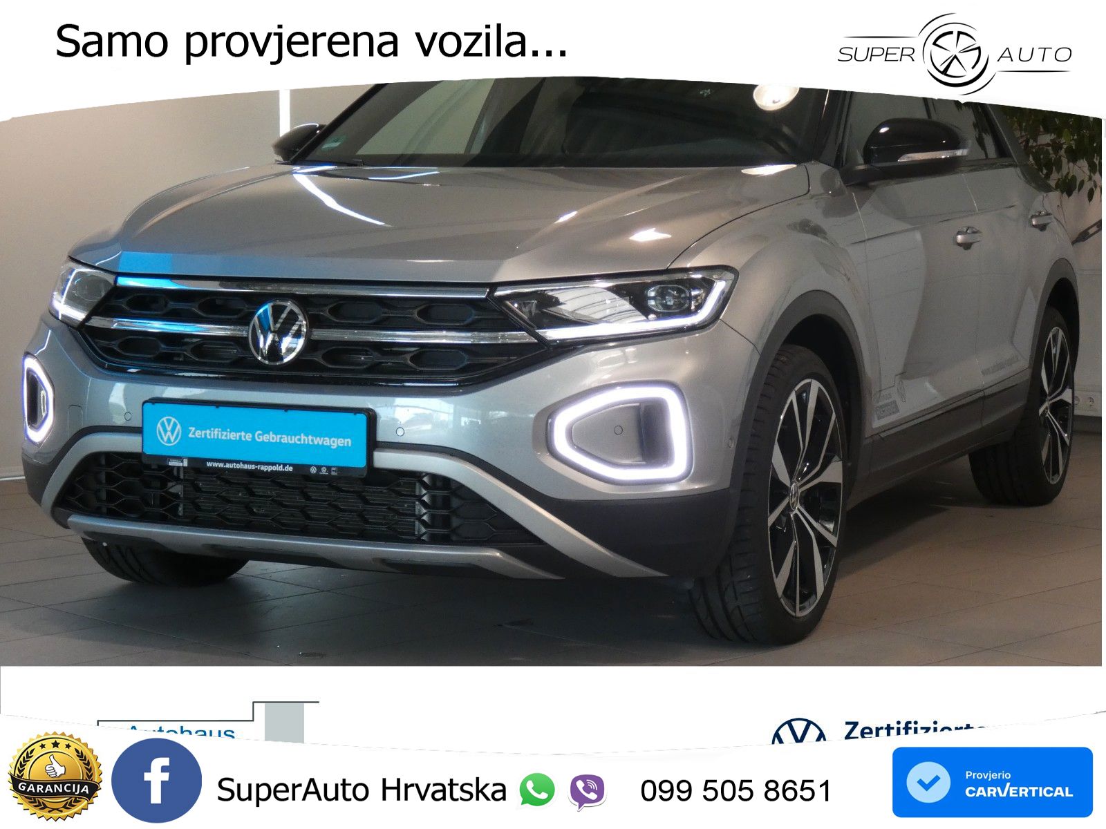 Volkswagen T-Roc I 2.0 TDI (150 KS) DSG LED+GR SJED+ACC
