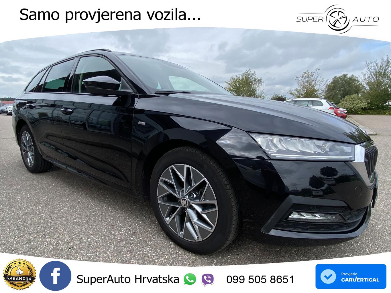 Škoda Octavia Combi 2.0 TDI (150 KS) DSG LED+GR SJED+ACC