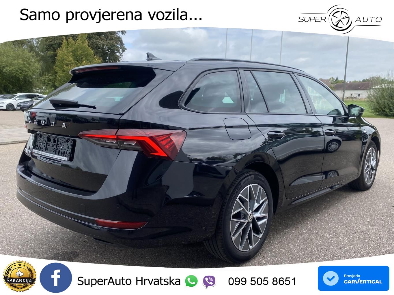 Škoda Octavia Combi 2.0 TDI (150 KS) DSG LED+GR SJED+ACC