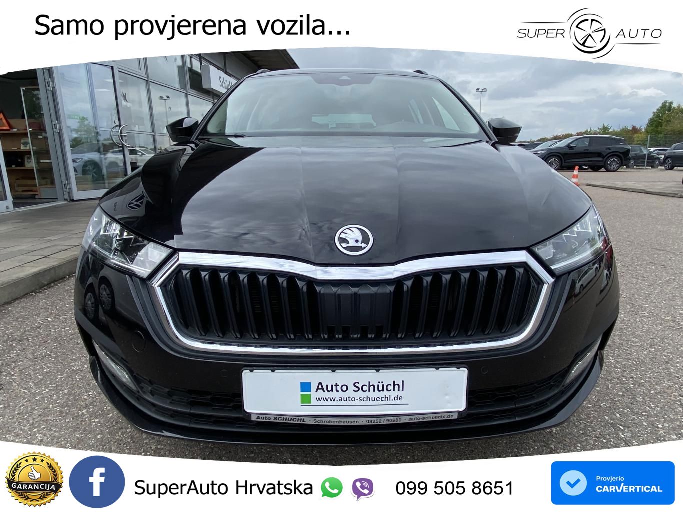 Škoda Octavia Combi 2.0 TDI (150 KS) DSG LED+GR SJED+ACC