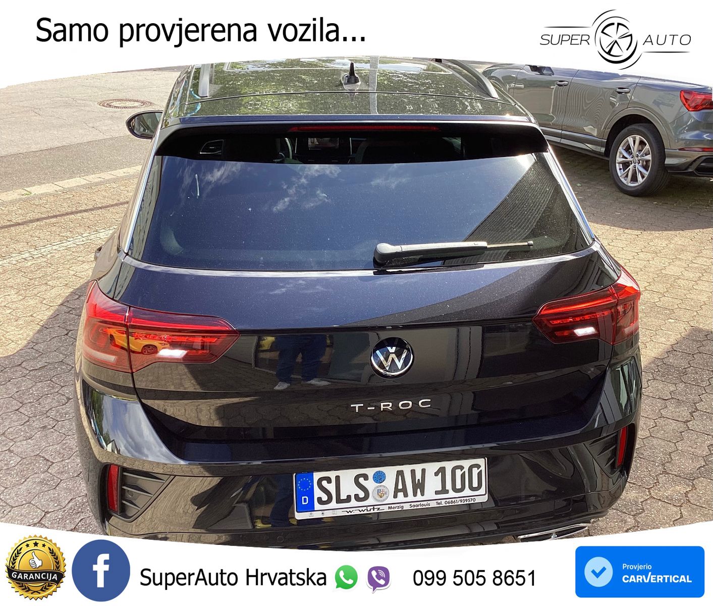 Volkswagen T-Roc 1.5 TSI (150 KS) DSG LED+GR SJED+ACC