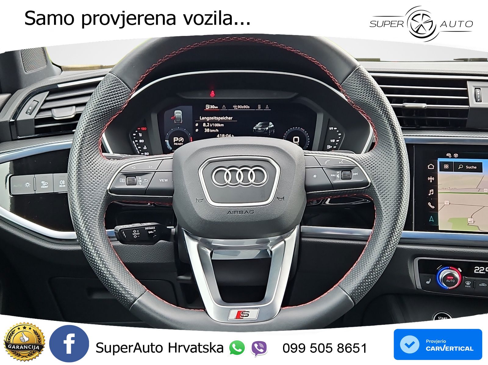 Audi Q3 II Sportback 35 TFSI (150 KS) S tronic S line LED+GR SJED+ACC