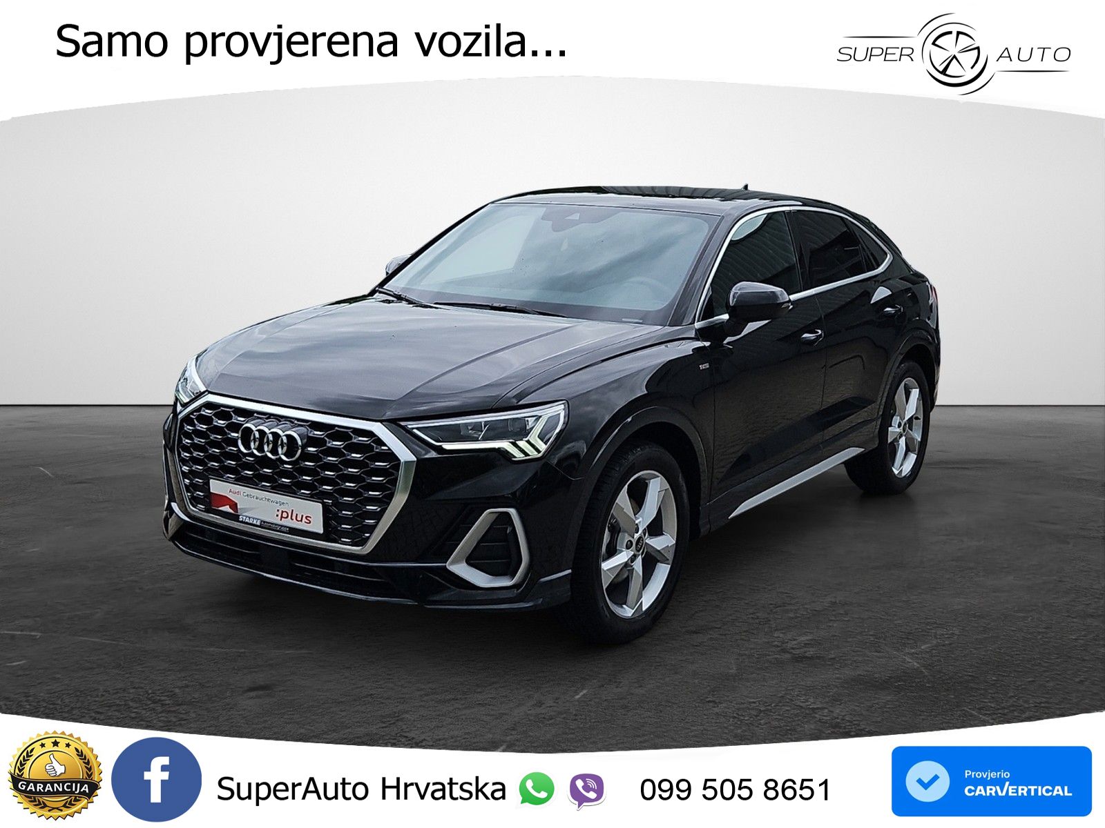 Audi Q3 II Sportback 35 TFSI (150 KS) S tronic S line LED+GR SJED+ACC