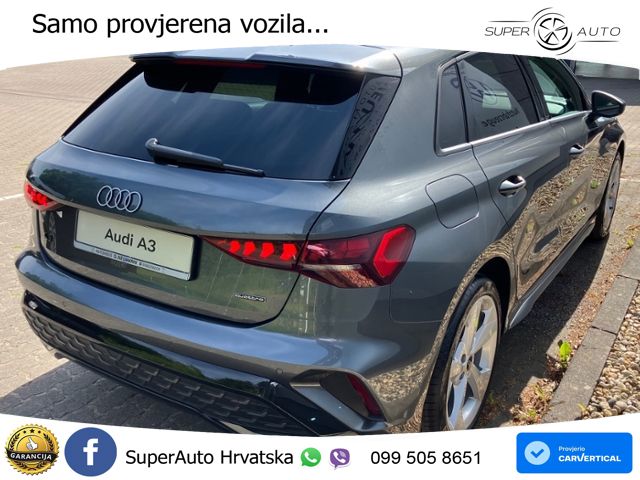 Audi A3 Sportback 40 TFSI (204 KS) quattro S tronic S line