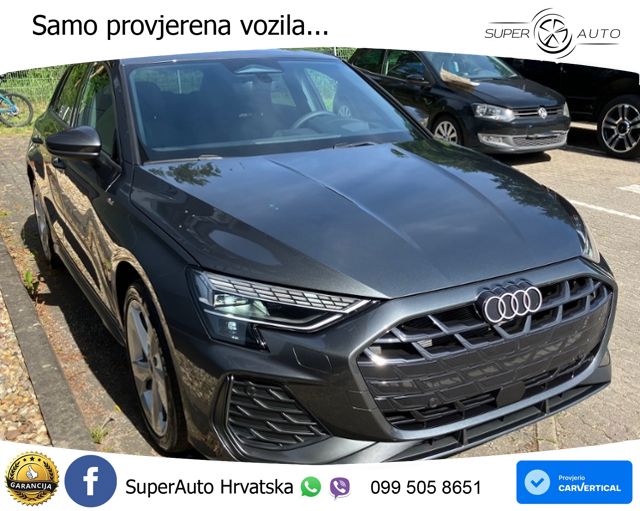 Audi A3 Sportback 40 TFSI (204 KS) quattro S tronic S line