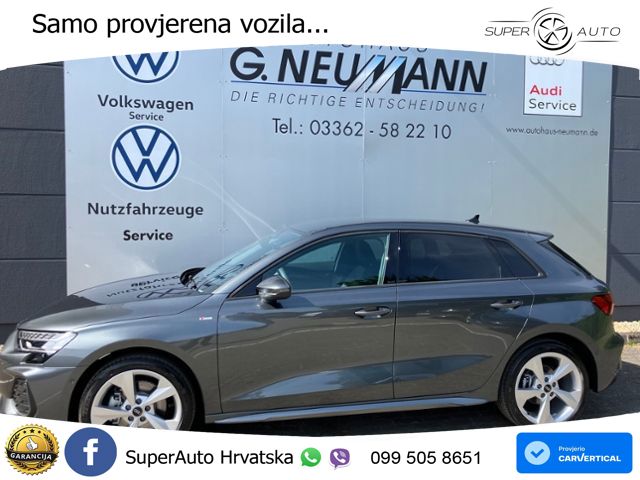Audi A3 Sportback 40 TFSI (204 KS) quattro S tronic S line