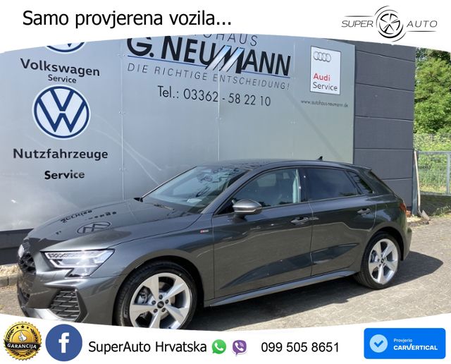 Audi A3 Sportback 40 TFSI (204 KS) quattro S tronic S line