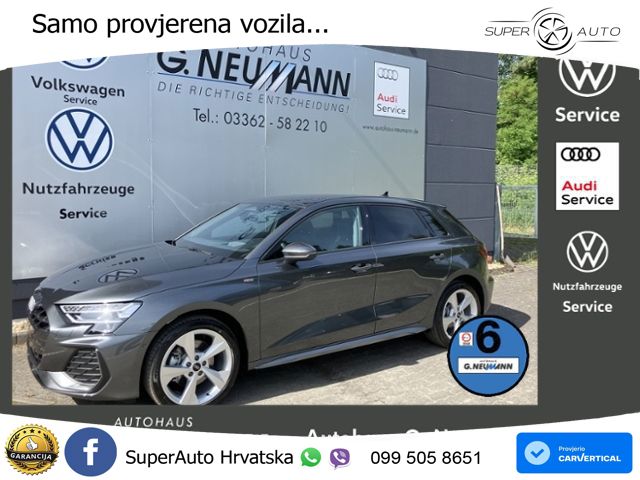 Audi A3 Sportback 40 TFSI (204 KS) quattro S tronic S line