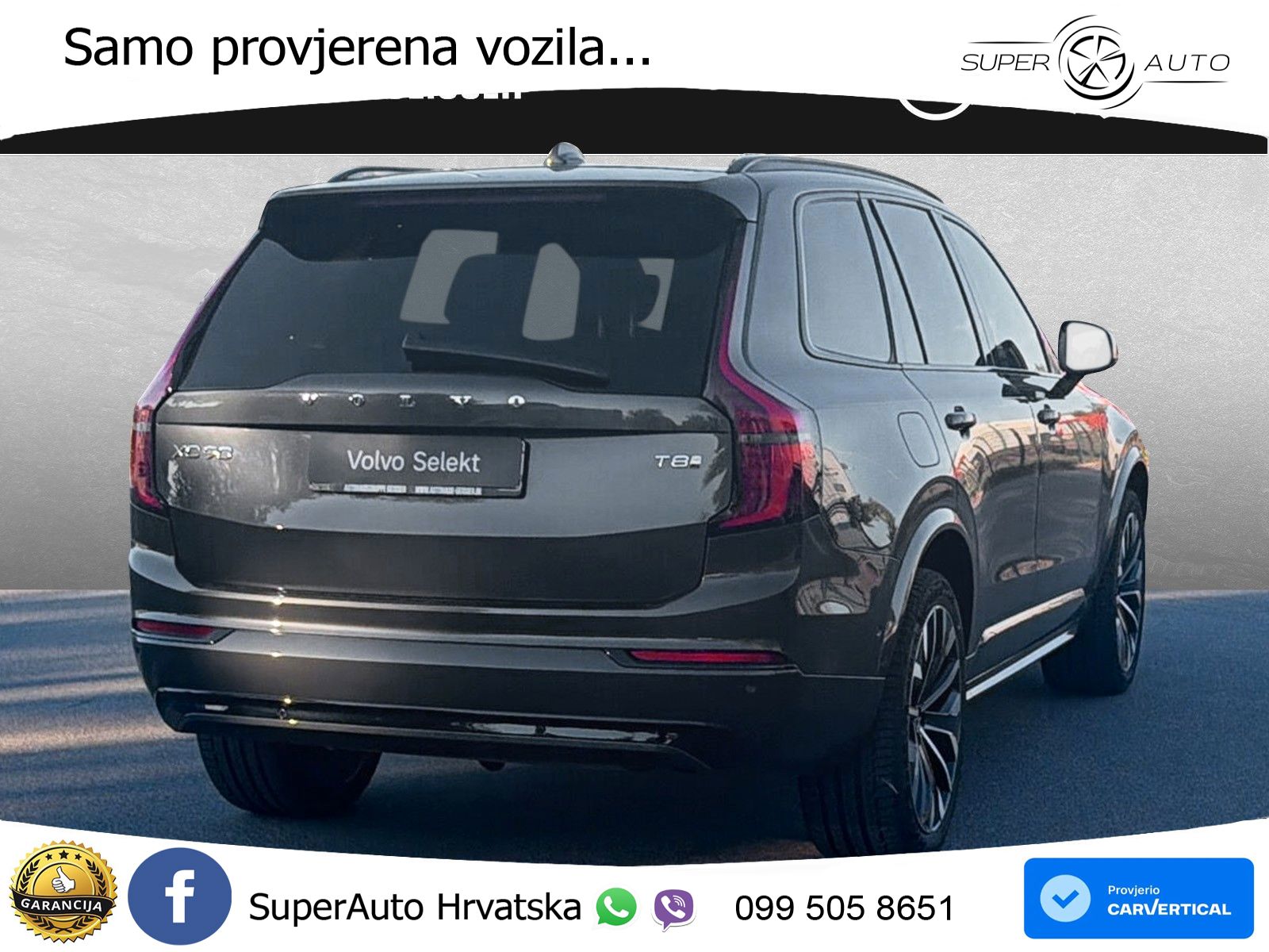 Volvo XC90 2.0 T8 AWD Automatic LED+GR SJED+ACC