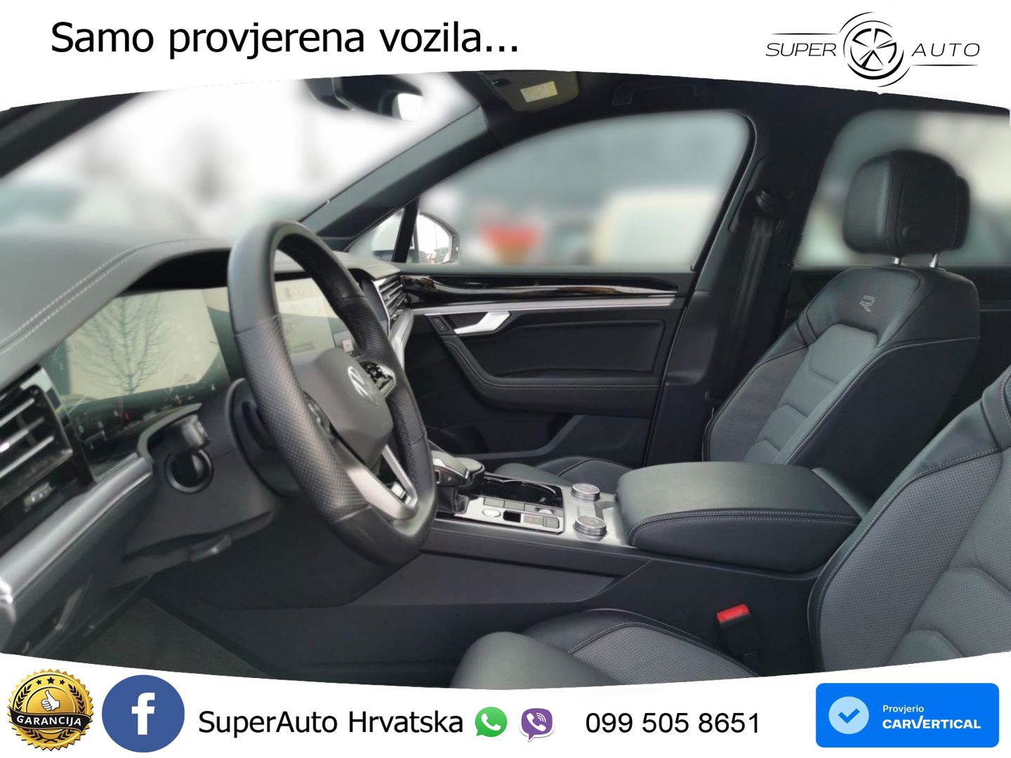Volkswagen Touareg 3.0 V6 TDI (286 KS) 4MOTION Tiptronic R-Line ZRAČNI+ACC+4xGR SJED+KAM