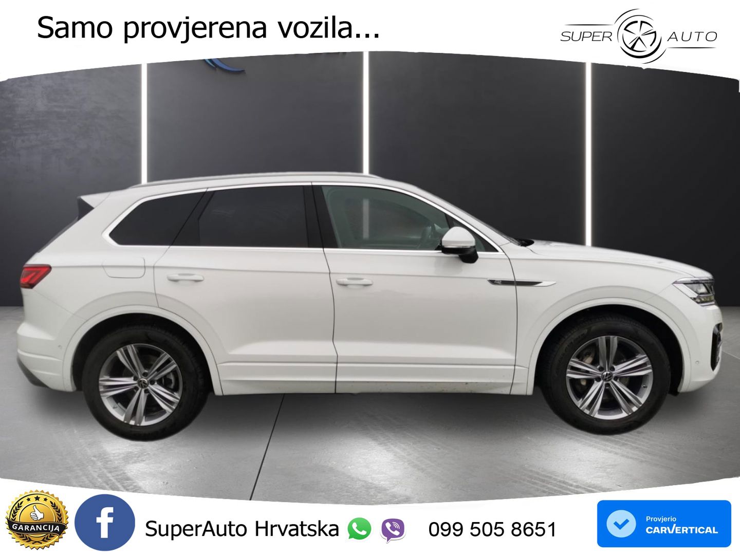 Volkswagen Touareg 3.0 V6 TDI (286 KS) 4MOTION Tiptronic R-Line ZRAČNI+ACC+4xGR SJED+KAM