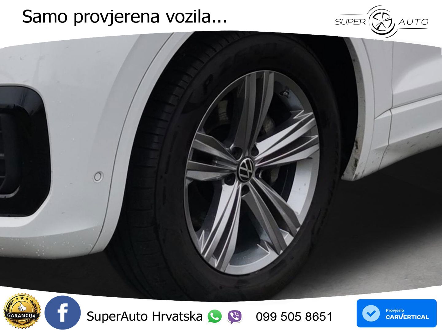 Volkswagen Touareg 3.0 V6 TDI (286 KS) 4MOTION Tiptronic R-Line ZRAČNI+ACC+4xGR SJED+KAM