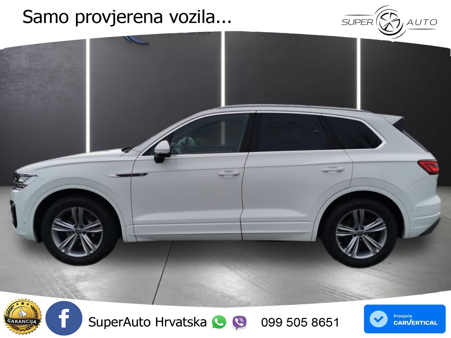 Volkswagen Touareg 3.0 V6 TDI (286 KS) 4MOTION Tiptronic R-Line ZRAČNI+ACC+4xGR SJED+KAM