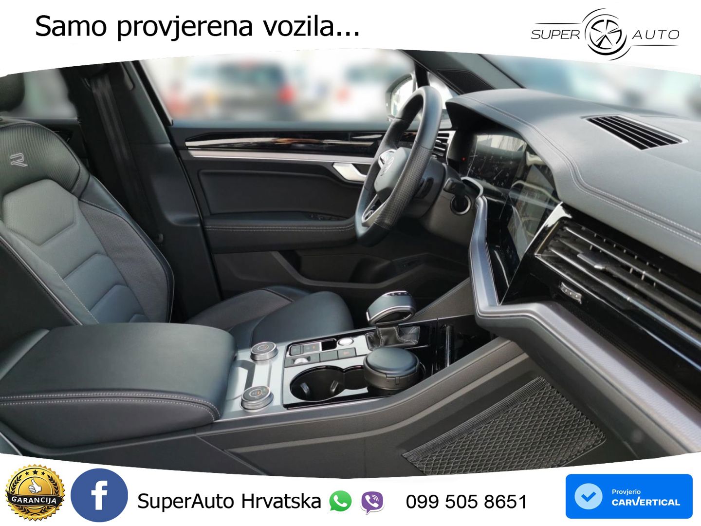 Volkswagen Touareg 3.0 V6 TDI (286 KS) 4MOTION Tiptronic R-Line ZRAČNI+ACC+4xGR SJED+KAM