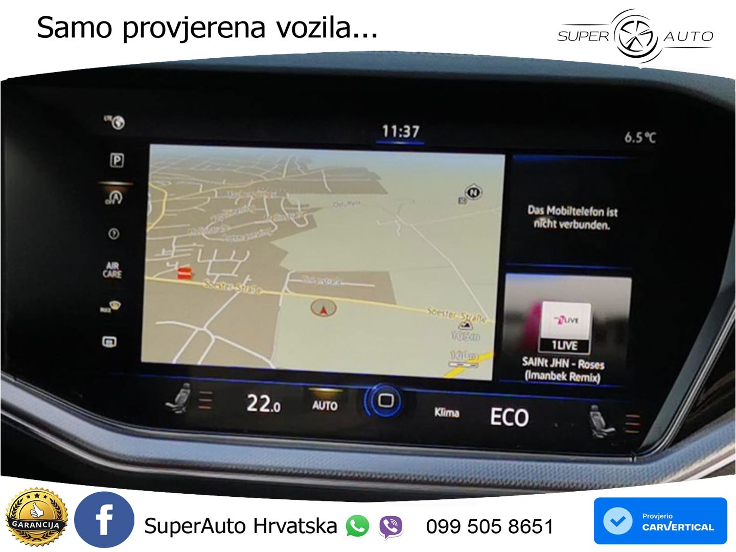 Volkswagen Touareg 3.0 V6 TDI (286 KS) 4MOTION Tiptronic R-Line ZRAČNI+ACC+4xGR SJED+KAM