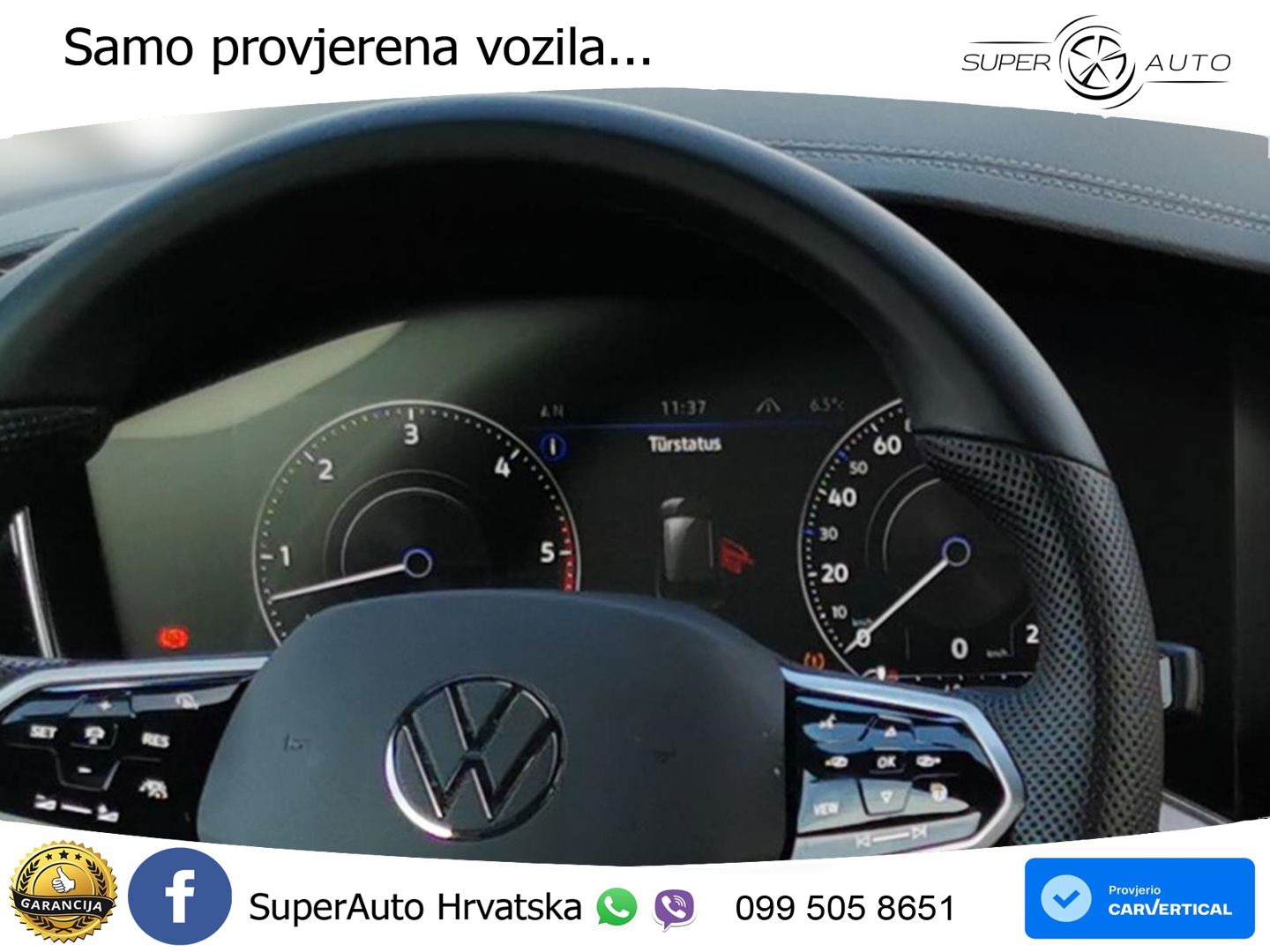 Volkswagen Touareg 3.0 V6 TDI (286 KS) 4MOTION Tiptronic R-Line ZRAČNI+ACC+4xGR SJED+KAM