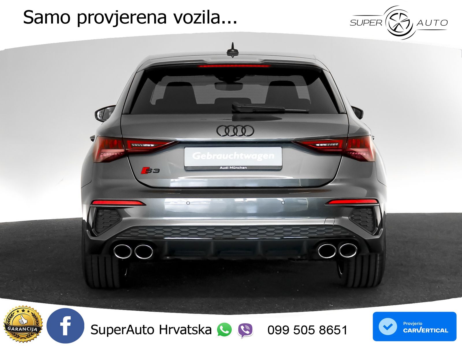 Audi S3 2.0 TFSI (310 KS) quattro S tronic