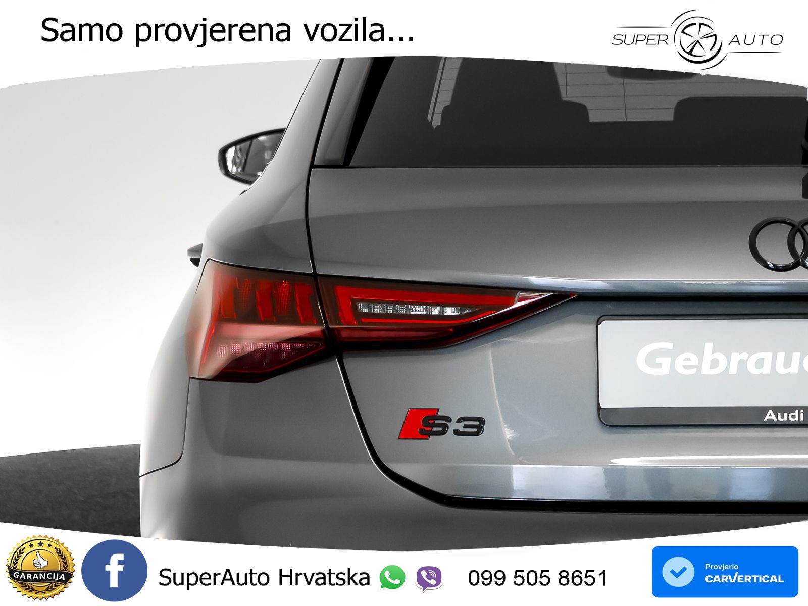 Audi S3 2.0 TFSI (310 KS) quattro S tronic