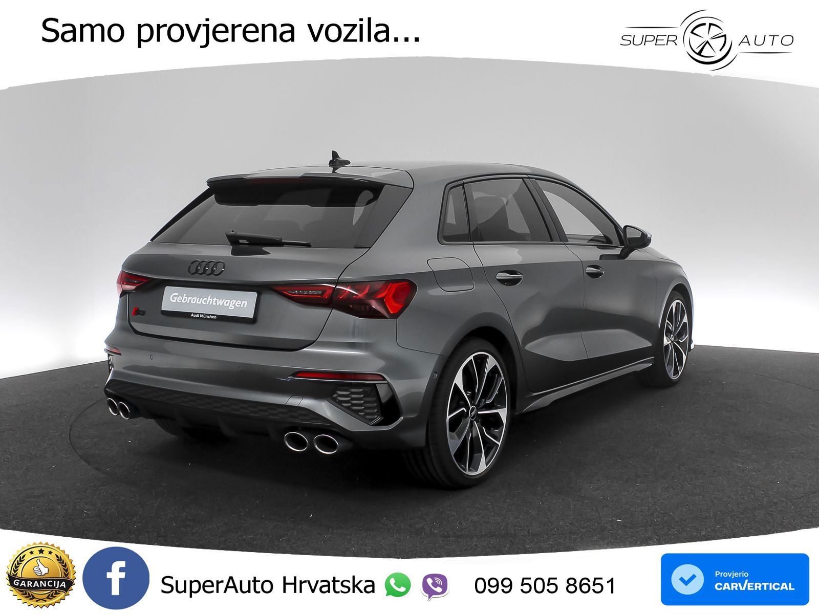 Audi S3 2.0 TFSI (310 KS) quattro S tronic