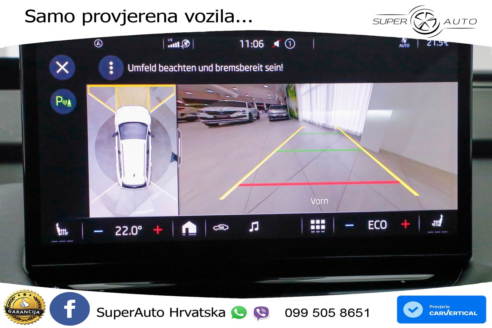 Škoda Enyaq iV 80 82 kWh (204 KS) SportLine LED+GR SJED+ACC