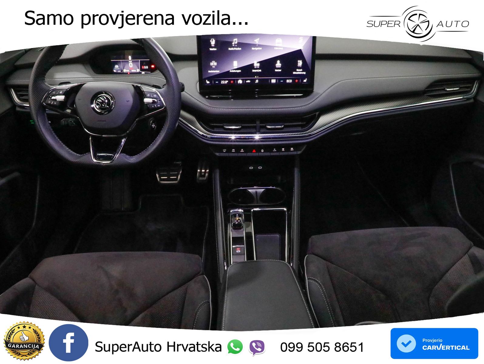 Škoda Enyaq iV 80 82 kWh (204 KS) SportLine LED+GR SJED+ACC