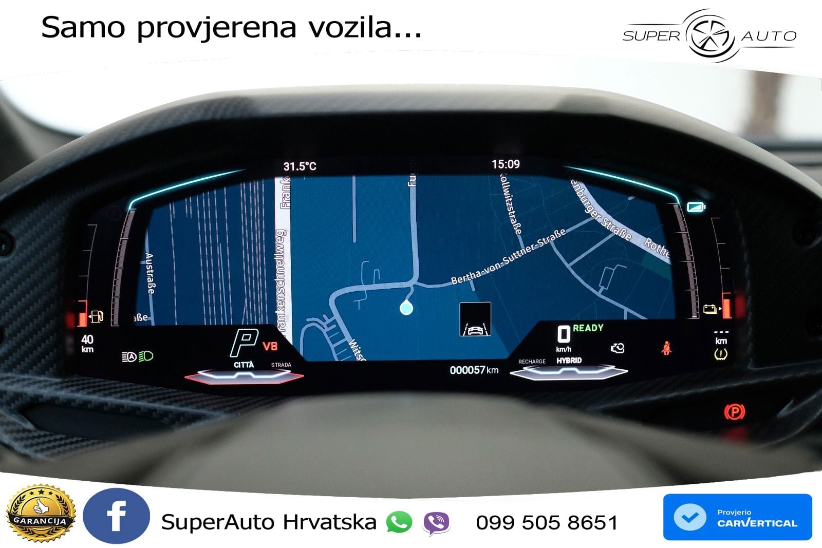 Lamborghini Temerario 4.0 V8 (920 KS) HPEV e-4WD DCT LED+ACC