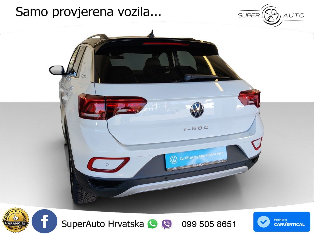 Volkswagen T-Roc 1.5 TSI (150 KS) DSG LED+GR SJED+ACC