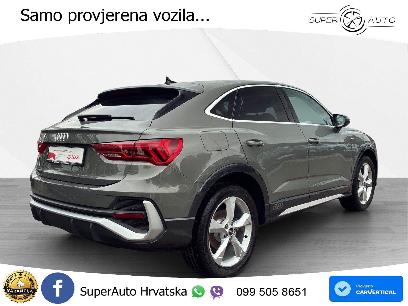 Audi Q3 II Sportback 35 TFSI (150 KS) S tronic S line LED+GR SJED+ACC