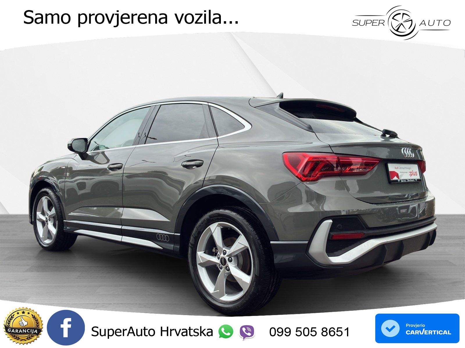 Audi Q3 II Sportback 35 TFSI (150 KS) S tronic S line LED+GR SJED+ACC