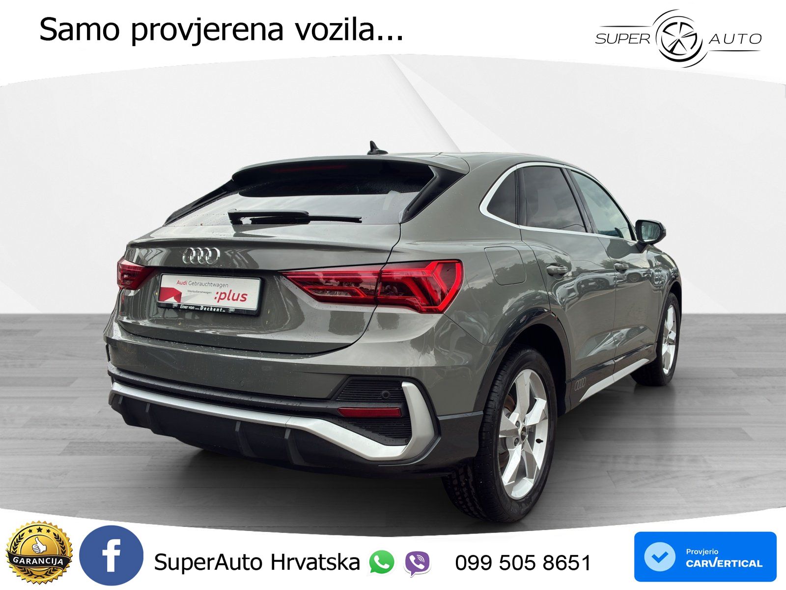 Audi Q3 II Sportback 35 TFSI (150 KS) S tronic S line LED+GR SJED+ACC