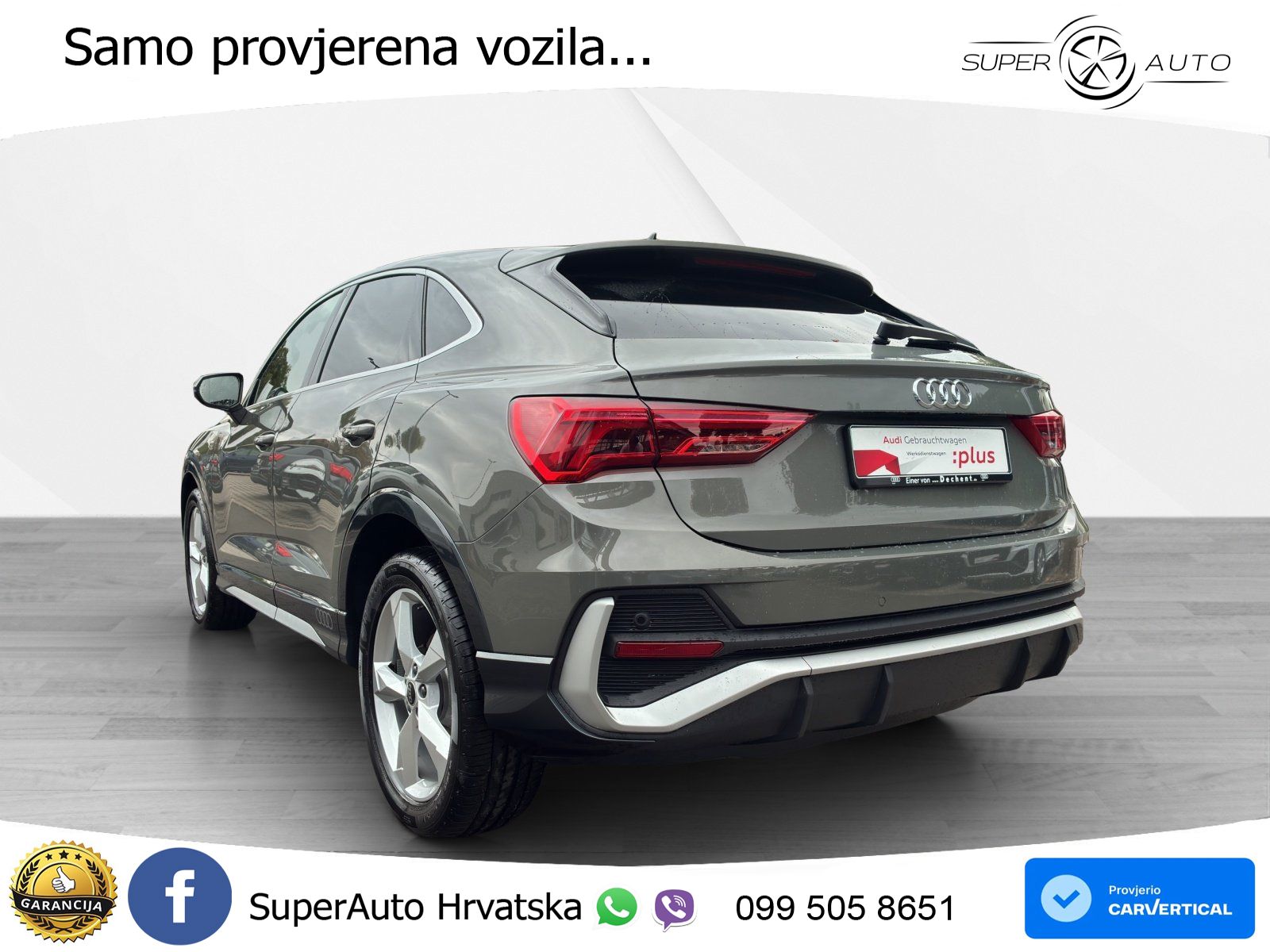 Audi Q3 II Sportback 35 TFSI (150 KS) S tronic S line LED+GR SJED+ACC