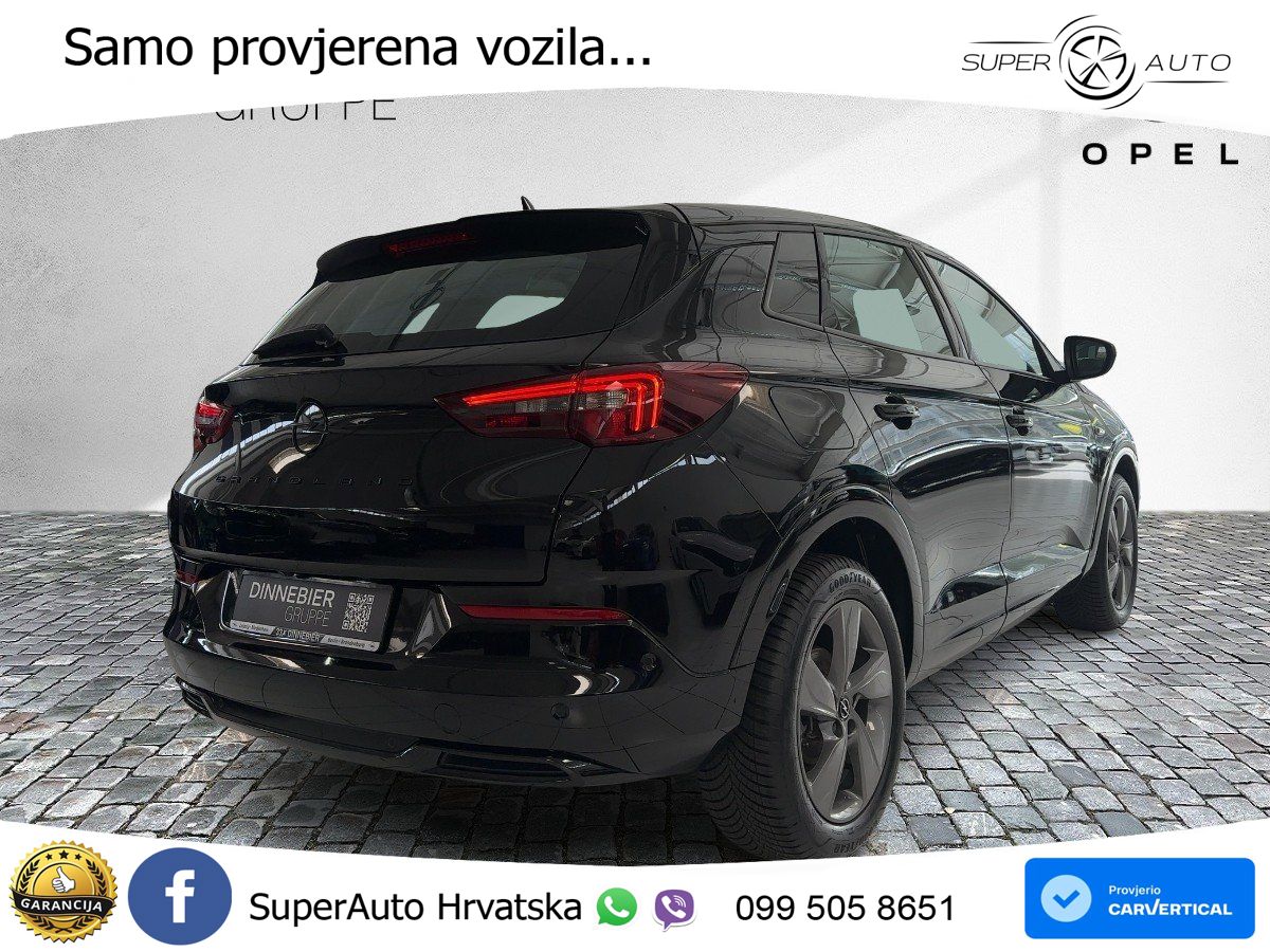 Opel Grandland 1.2i Turbo (130 KS) Automatic GS LED+GR SJED+ACC