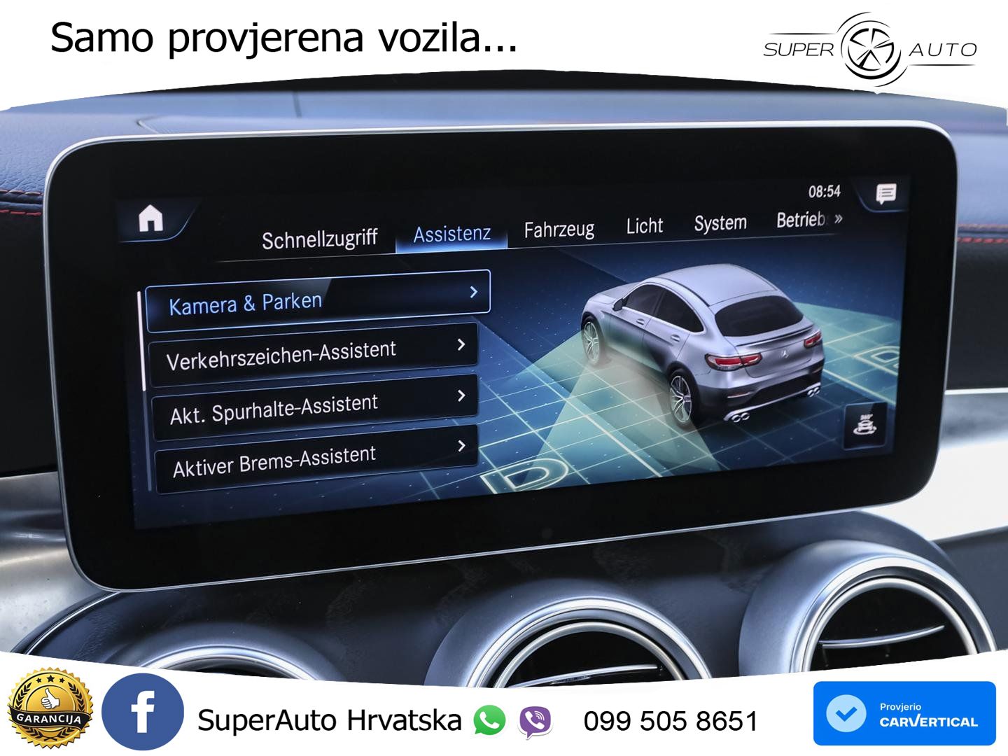 Mercedes GLC Coupe AMG 43 V6 (390 KS) 4MATIC TCT ZRAČNI+ACC+4xGR SJED+360