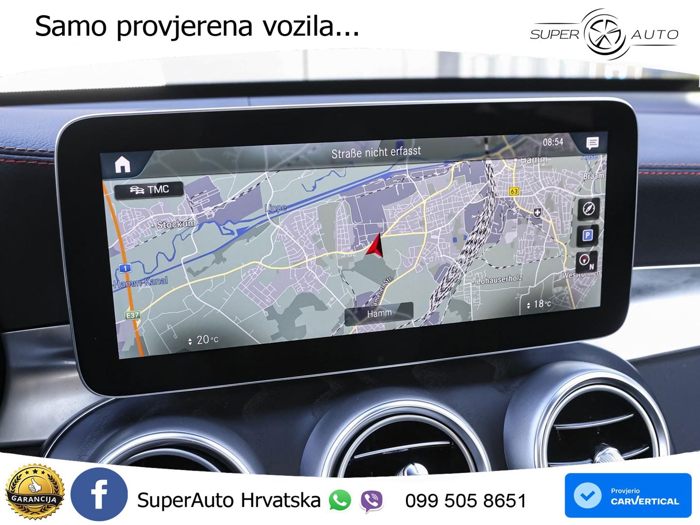 Mercedes GLC Coupe AMG 43 V6 (390 KS) 4MATIC TCT ZRAČNI+ACC+4xGR SJED+360