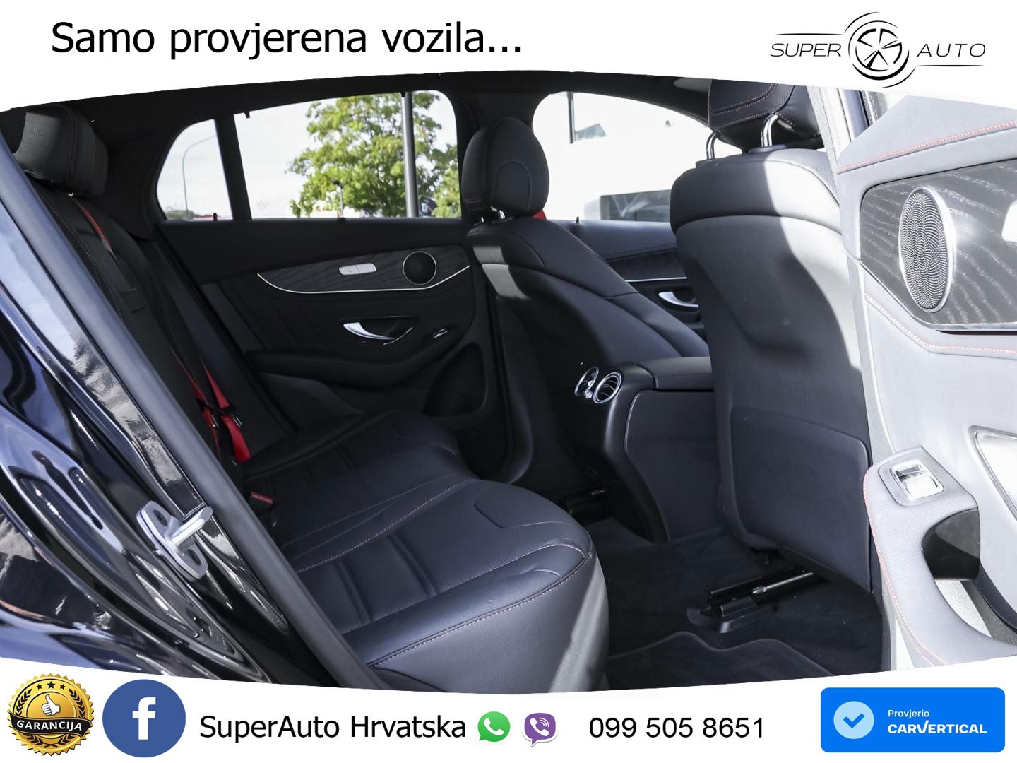 Mercedes GLC Coupe AMG 43 V6 (390 KS) 4MATIC TCT ZRAČNI+ACC+4xGR SJED+360