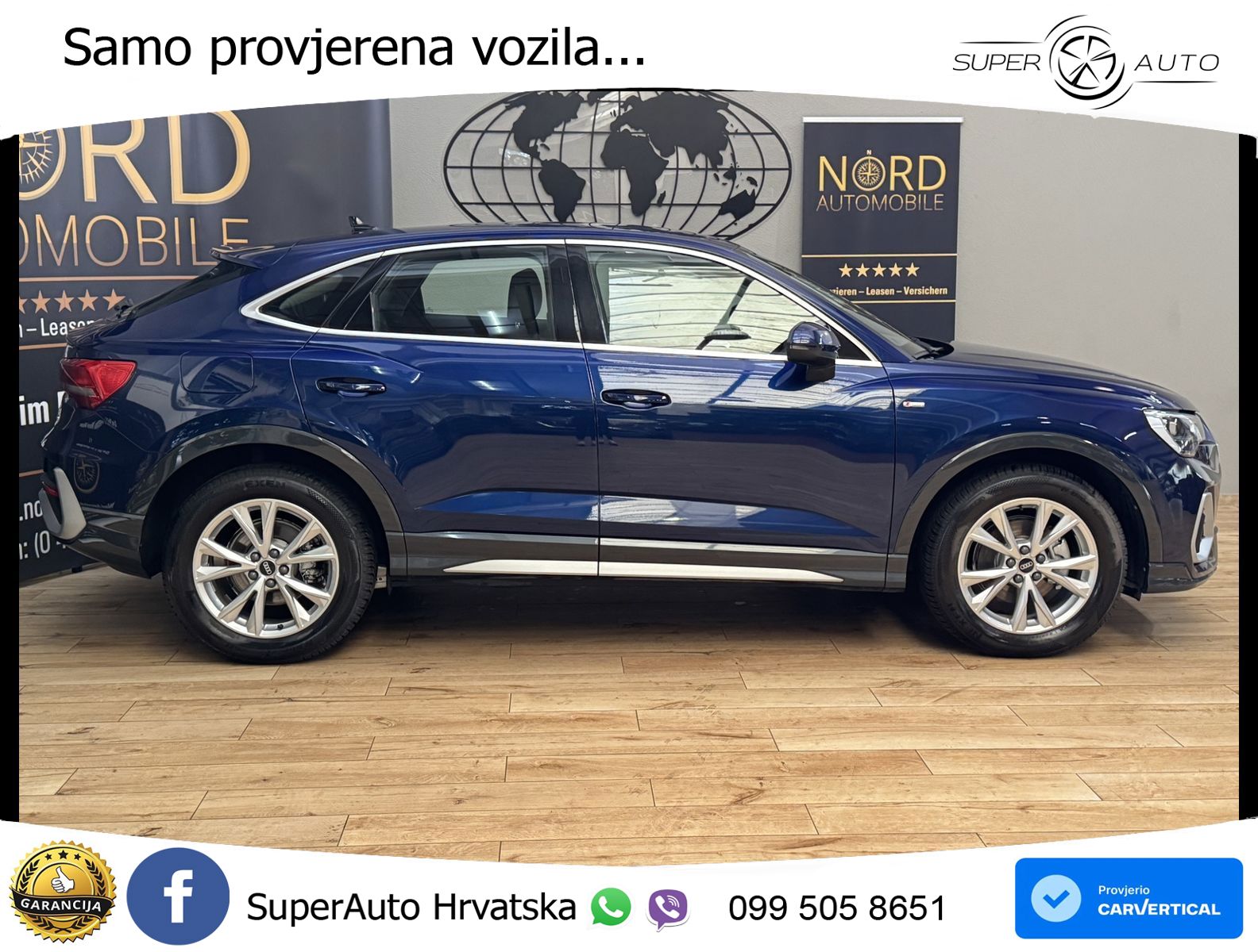 Audi Q3 Sportback 35 TDI (150 KS) quattro S tronic S line LED+GR SJED+ACC