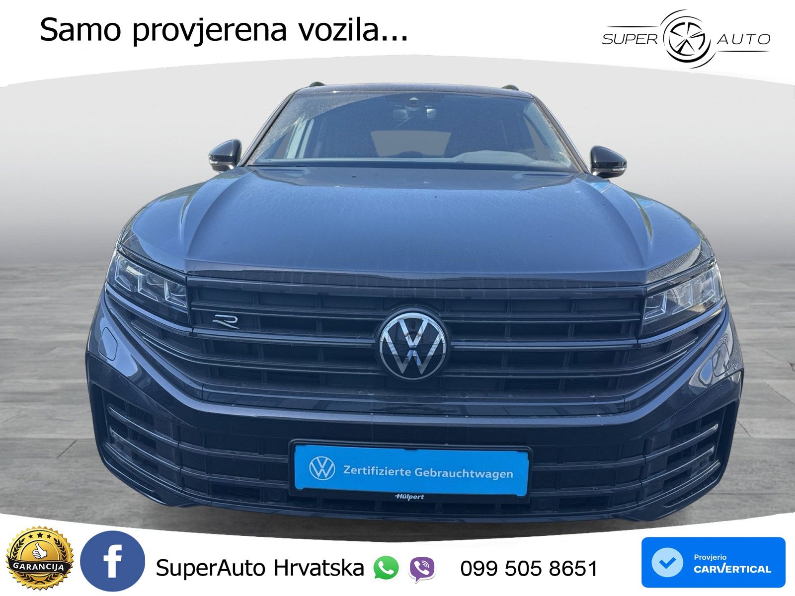 Volkswagen Touareg R 3.0 V6 TFSI (462 KS) 4MOTION Tiptronic ZRAČNI+ACC+4xGR SJED+KAM
