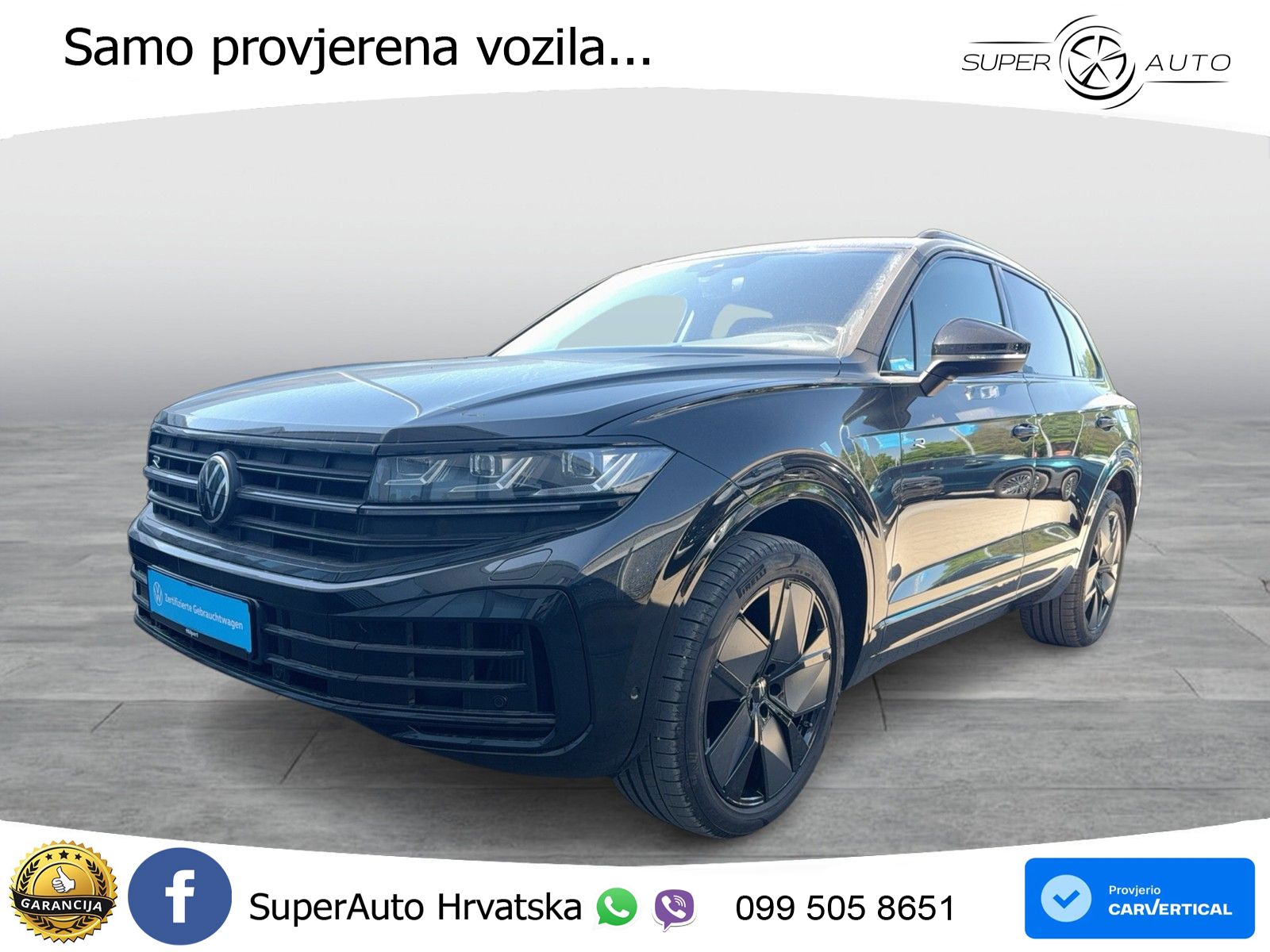 Volkswagen Touareg R 3.0 V6 TFSI (462 KS) 4MOTION Tiptronic ZRAČNI+ACC+4xGR SJED+KAM