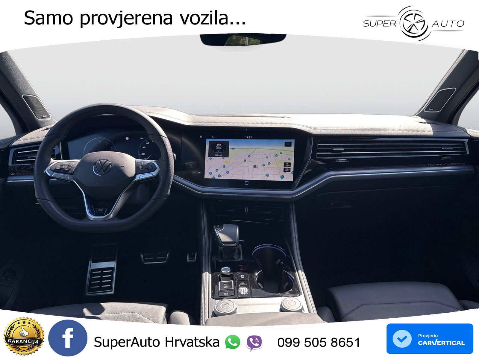Volkswagen Touareg R 3.0 V6 TFSI (462 KS) 4MOTION Tiptronic ZRAČNI+ACC+4xGR SJED+KAM